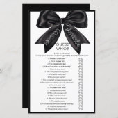 リボンボウブライダルシャワーゲーム (正面/裏面)