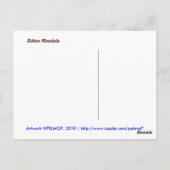 リボンマンダラ ポストカード (裏面)