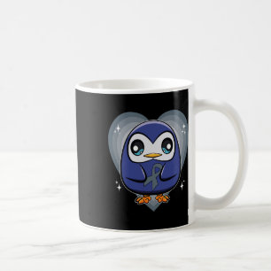 リボンワールドディスレクシア付ペンギン認識度 コーヒーマグカップ