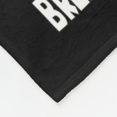 リボン乳がん認識度10月We衣服 フリースブランケット (角)