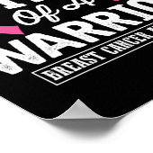 リボン乳癌認識度戦士の母 ポスター (角)