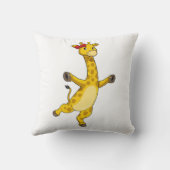 リボン付きキリン クッション (裏面)