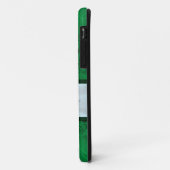 リボン付きグリーンダマスク Case-Mate iPhoneケース (裏面/左)