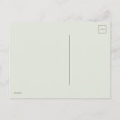 リボン付きシーシェル 案内ポストカード (裏面)