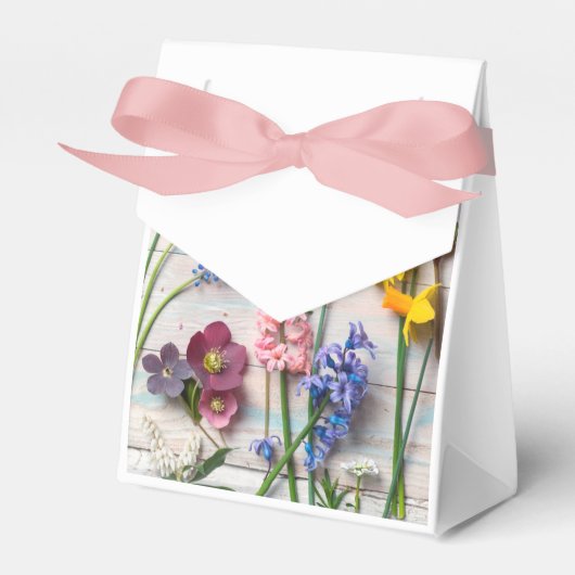 リボン付きテントフェイバーボックス フェイバーボックス (正面サイド)