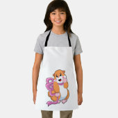 リボン付きハムスター エプロン (インサイチュ)