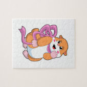 リボン付きハムスター ジグソーパズル (横)