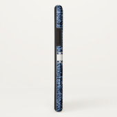 リボン付きブルーデニムルックiPhone Xケース Case-Mate iPhoneケース (裏面/右)