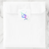 リボン付きリズム体操 スクエアシール (バッグ)