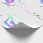 リボン付きリズム体操 ラッピングペーパー (角)