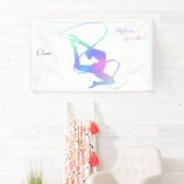 リボン付きリズム体操 横断幕 (インサイチュ)