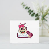 リボン付き軌跡 ポストカード (スタンド正面)