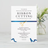 リボン切断 招待状 (スタンド正面)