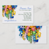 リボン名刺 名刺 (正面/裏面)