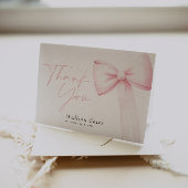 リボン感謝カード サンキューカード