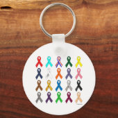 リボン数々のの キーホルダー (正面)