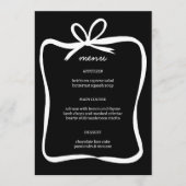 リボン枠エレガントブライダルシャワーカスタム メニュー (正面)