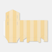 リボン用ストライプ箱を備えた黄色いリボン模様テント フェイバーボックス (折り畳みなし)