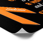 リボン白血病認識度S (息子) ポスター (角)