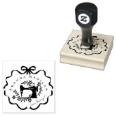 リボン裁縫ゴム印 ラバースタンプ (押印)