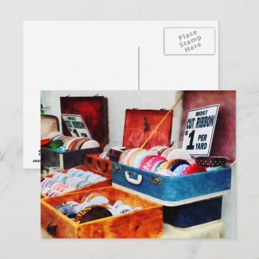 リボン販売 ポストカード (正面/裏面)