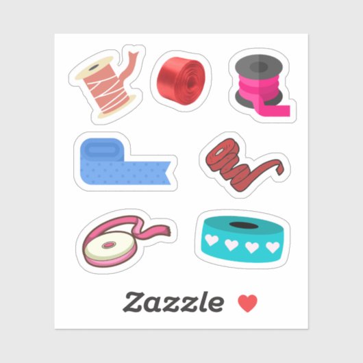 リボン転がシール シール (シート)