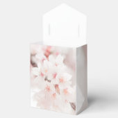 リボン3" x 1.5" x 3.25インチ付き小さなテント用化粧箱 フェイバーボックス (オープン)