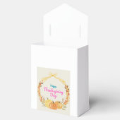 リボン3" x 1.5" x 3.25インチ付き小さなテント用化粧箱 フェイバーボックス (オープン)