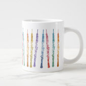 リボン・オブ・オーボエ ジャンボコーヒーマグカップ (右)