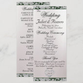 リボン&グリッターオンパール – エメラルド結婚ズ プログラム (正面/裏面)