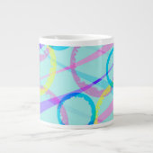 リボン ジャンボコーヒーマグカップ (正面)