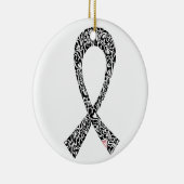 リボン セラミックオーナメント (右)