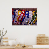 リボン ポスター (キッチン)