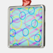 リボン メタルオーナメント (左)