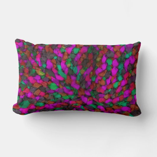 リボン ランバークッション (正面)