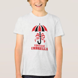リボン+リボンデザインのエレガントなヴィンテージ傘 トライブレンドTシャツ