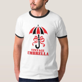 リボン+リボンデザインのエレガントなヴィンテージ傘 Tシャツ