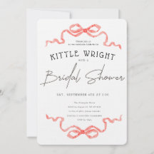 リボン&ロマンスブライダルシャワー