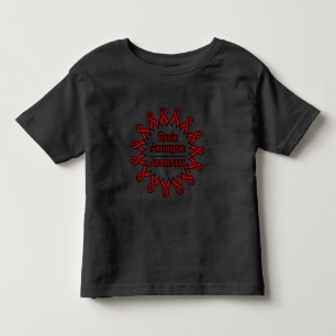 リボン/円…脳動脈瘤 トドラーTシャツ