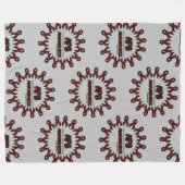 リボン/円…APS フリースブランケット (正面(横))