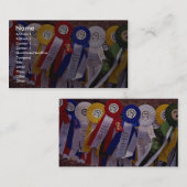 リボン 名刺 (正面/裏面)