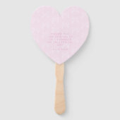 リボン 女の子です ハンドファン (裏面)