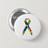 リボン 缶バッジ (正面&裏面)