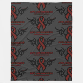 リボン – 部族 フリースブランケット