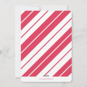 リボン「XOXO愛とキス」バレンタインデー写真 シーズンカード (裏面)