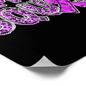 リボンLeopard Print Support Squad Overdose ポスター (角)