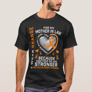 リボンMs Mother In Law多発性硬化症アワレ Tシャツ