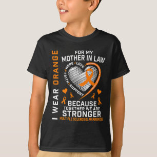 リボンMs Mother In Law多発性硬化症アワレ Tシャツ