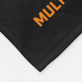 リボンMs Warrior従兄弟多発性硬化症アワーン フリースブランケット (角)