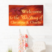 リボ縁どンレッド+バックグラファー。&アイディア 横断幕 (インサイチュ)